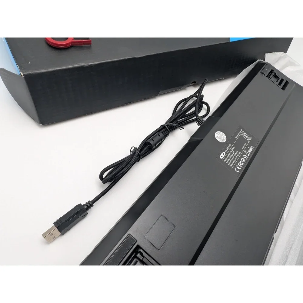 Magegee MK-STORM Mechanical RGB Gaming 104 Key  Keyboard- Retro Look - BLACK